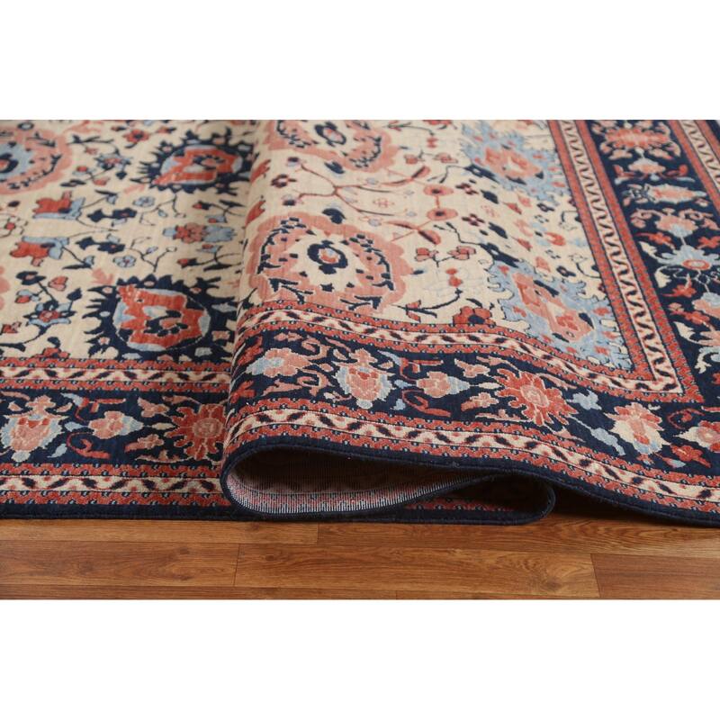Sultanabad Ziegler Turkish Oriental Area Rug Hand-knotted Wool Carpet - 9'9" x 13'0"