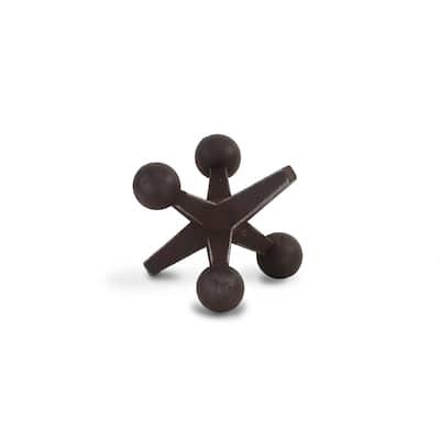 Black Cast Iron Large Jack Décor