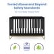 preview thumbnail 8 of 8, Jade 4-in-1 Convertible Crib Greenguard - Gold Certified