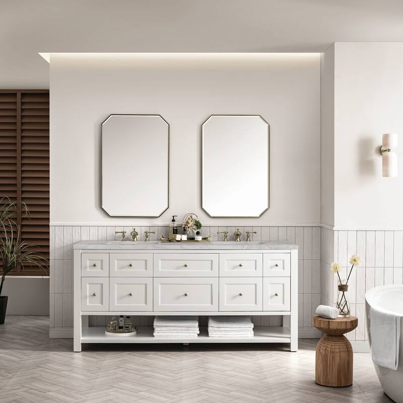 James Martin Vanities 330-V72-FVSL Breckenridge 72" Free Standing
