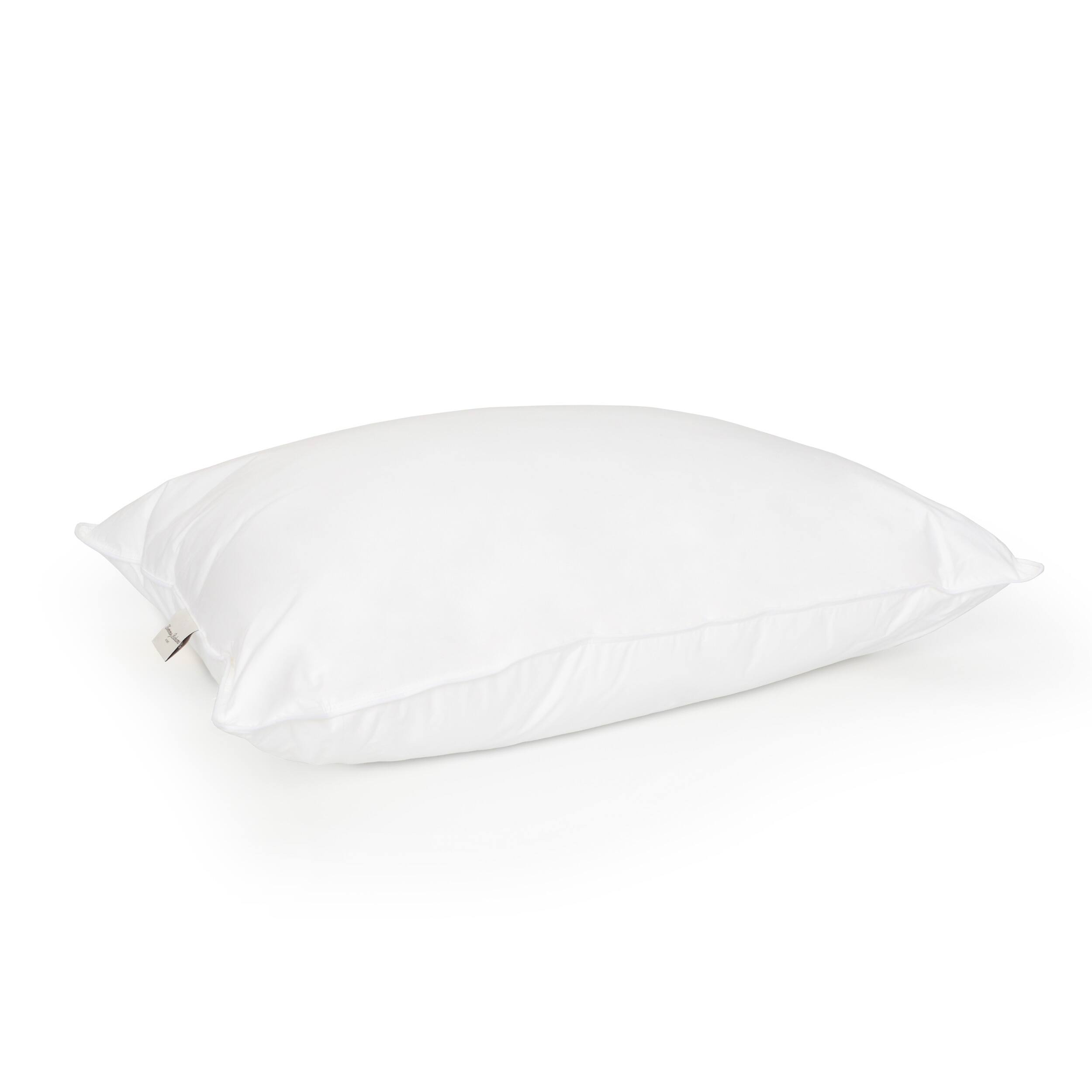Queen Size Down Alternative Medium Pillow 2 Pack for Back Sleepers by