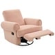 preview thumbnail 65 of 75, Christopher Knight Home - Thorne Chenille Swivel Recliner Rocker Chair with Adjustable Backrest