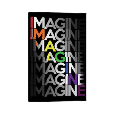 iCanvas "Imagine" by Adrian Baldovino Canvas Print