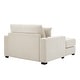 preview thumbnail 48 of 58, Modern Style Chaise Lounger Sofa Couch ,with Pillows, Charge Station & Cup Holders