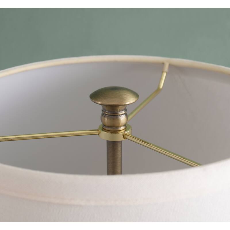 Kenroy Home Spyglass Table Lamp - Antique Brass