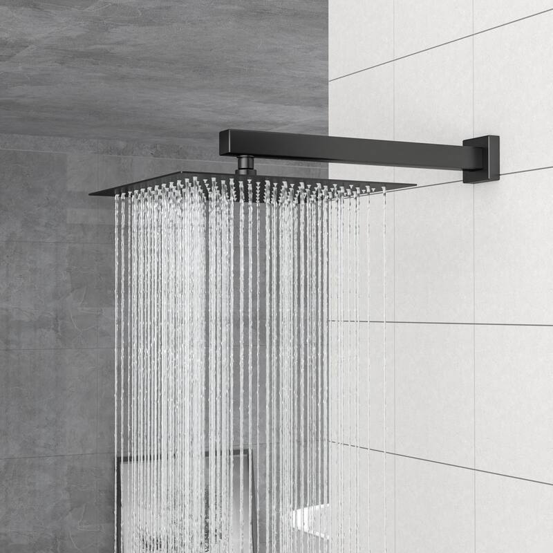 Modern Wall Mounted Dual Shower Head Shower Set