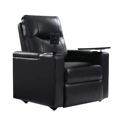 Lothaire Genuine Leather Recliner by HULALA HOME