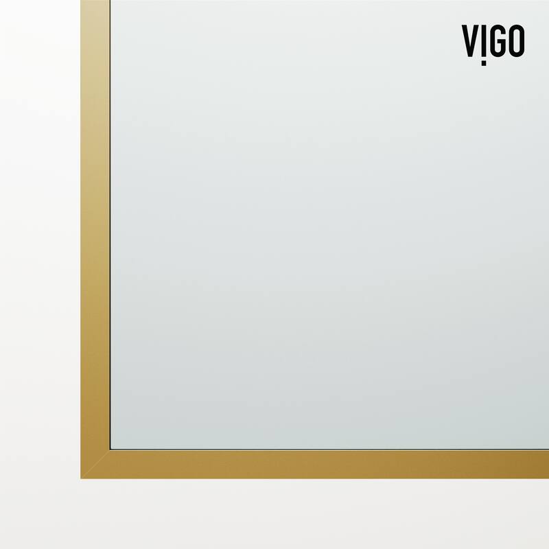 VIGO Zenith 34" W x 62" H Frameless Fixed Tub Screen Door
