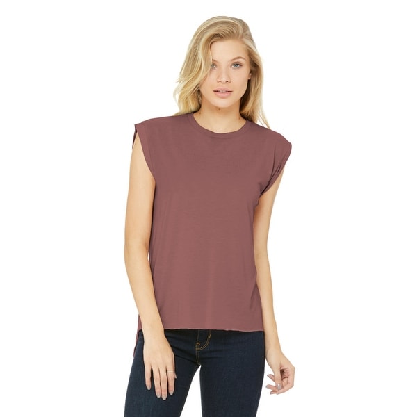 Female muscle tee