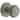Baldwin Colonial Style Single Cylinder Keyed Entry Door Knob Set with