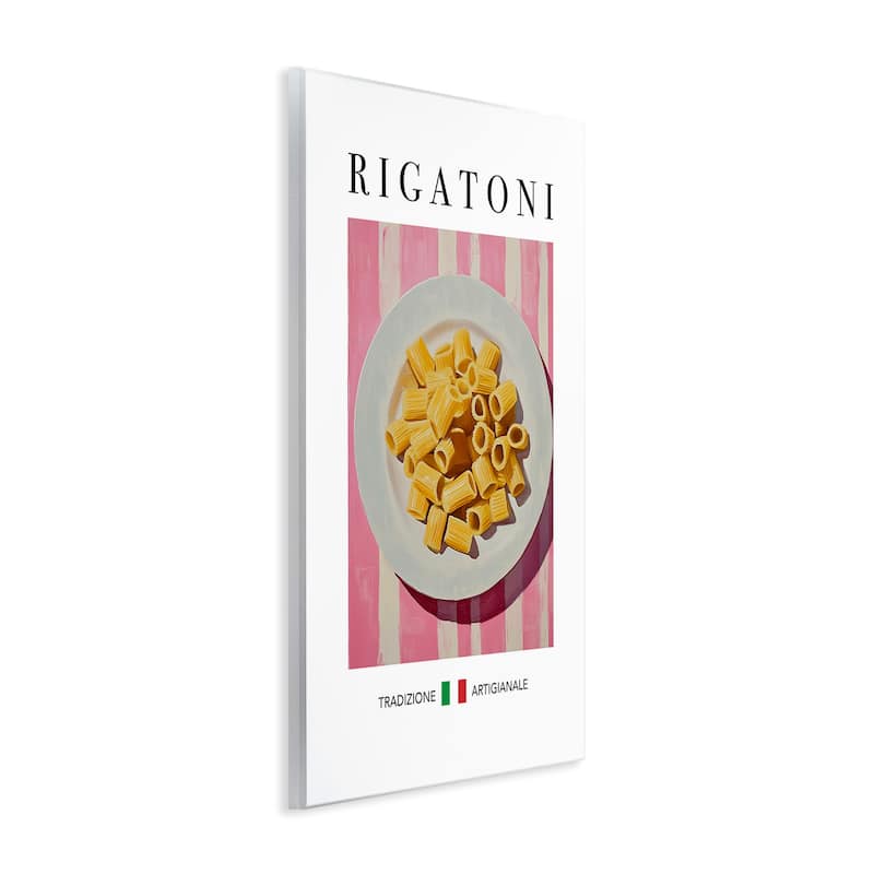 Stupell Traditional Rigatoni Pasta Wall Plaque Art Design By Andreas Magnusson