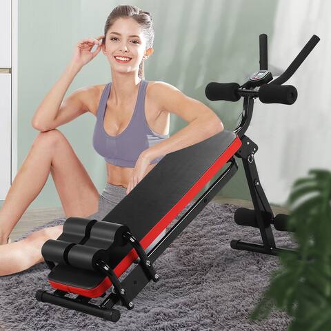 Ainfox Abdominal Trainer AB Workout Equipment Adjustable Multifunctional