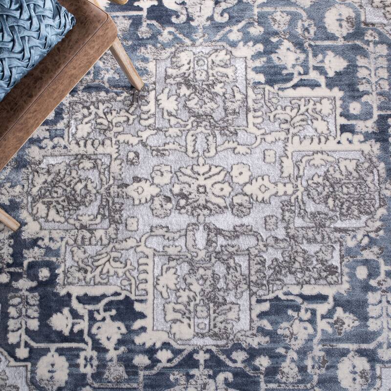 SAFAVIEH Lagoon Desiderata Medallion Rug