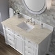 preview thumbnail 25 of 37, James Martin Vanities Bristol 48" Single Vanity, Bright White Tajnar Eclos