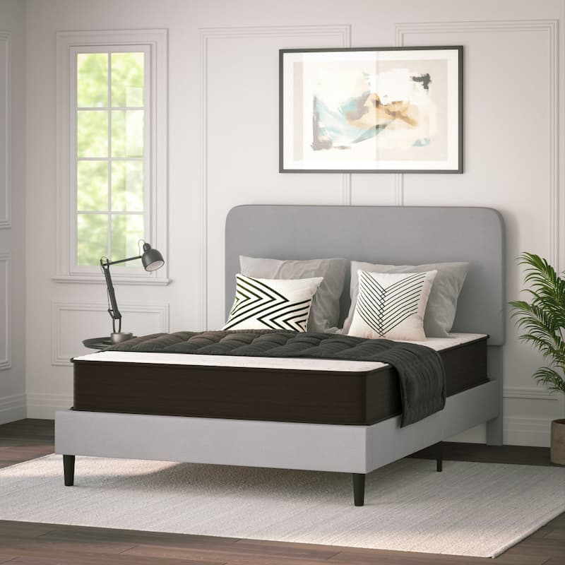 10" Hybrid Foam and Pocket Spring Mattress, Mattress in a Box