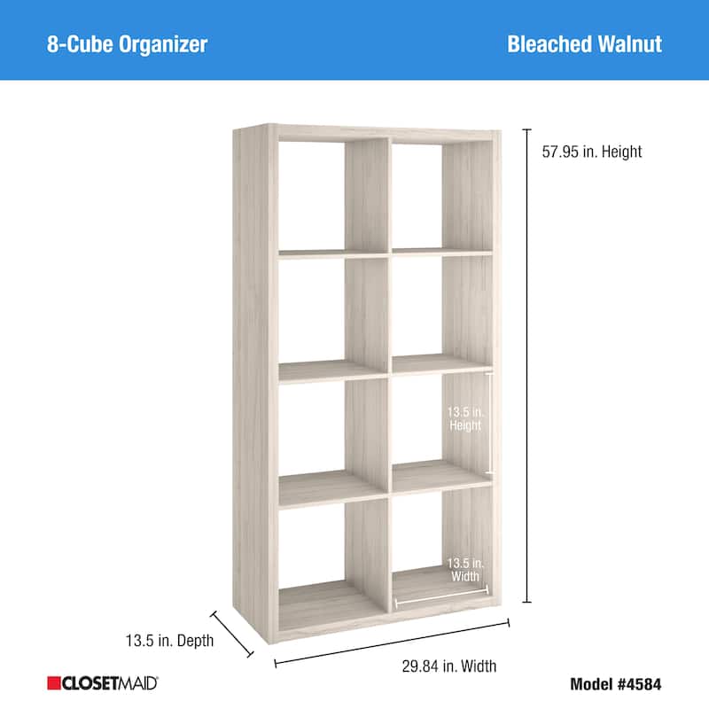ClosetMaid 8-Cube Decorative Storage Organizer