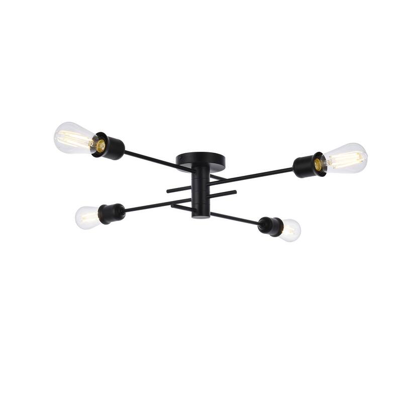 Bane 4 Light Flush Mount - 26 Inch