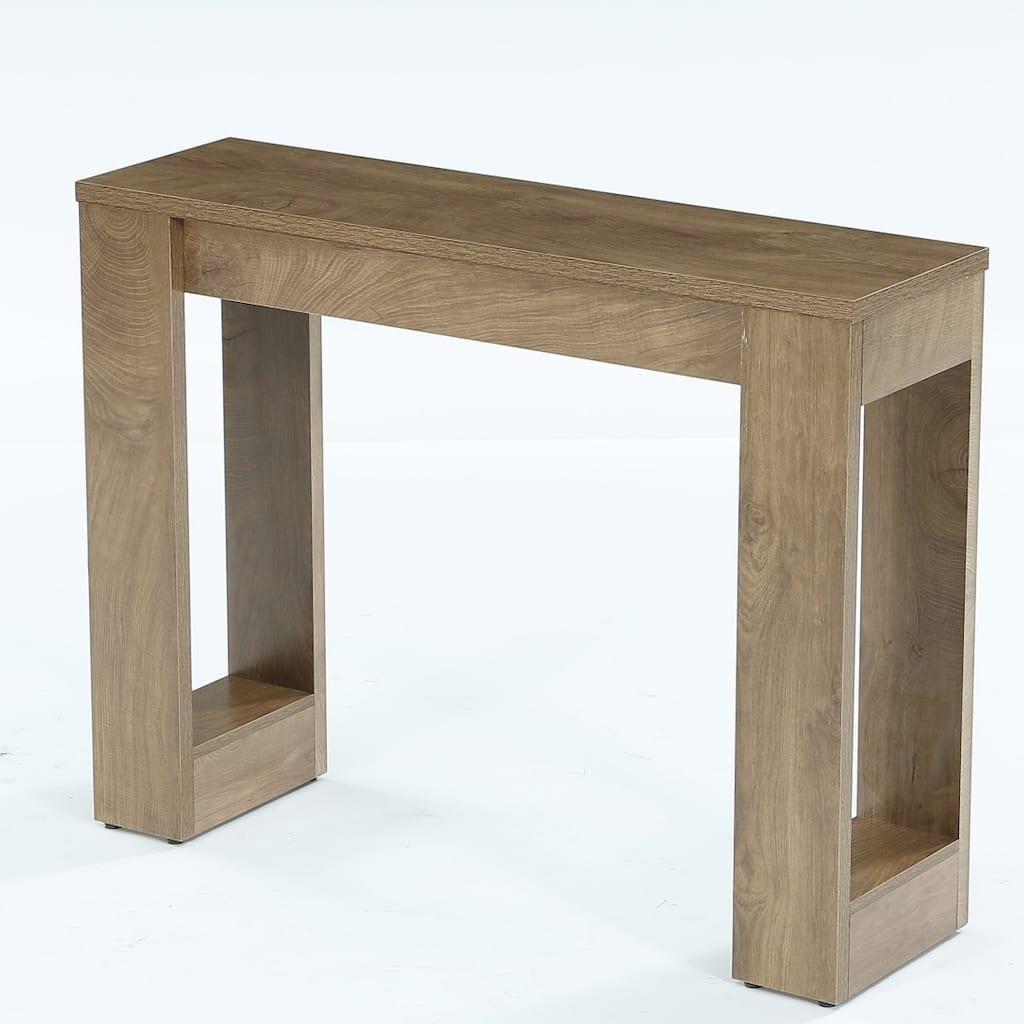 Versatile 41.3-Inch Reversible Console Table