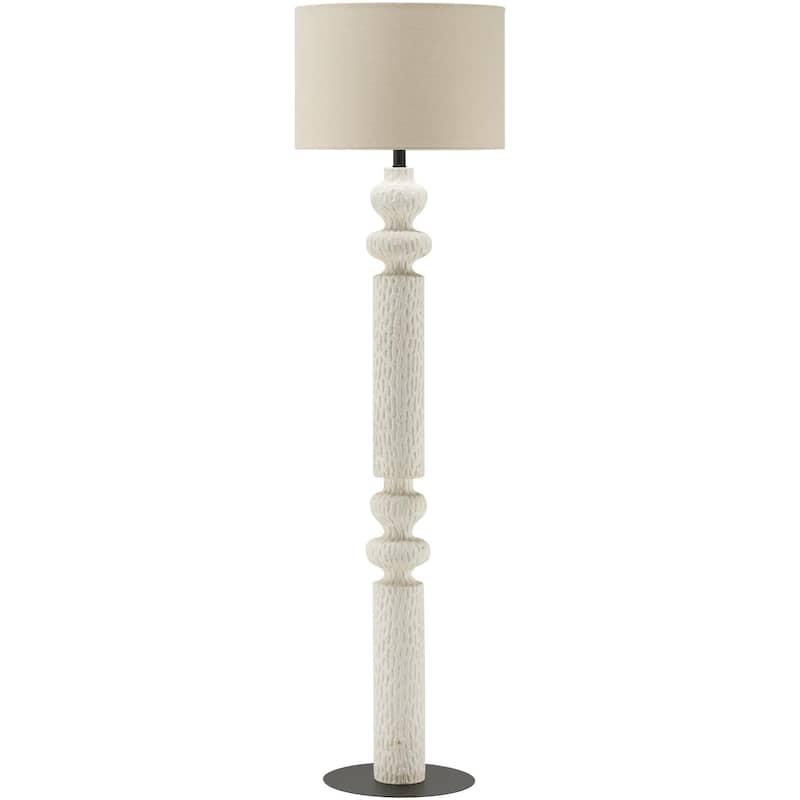 Livabliss Zaruma Global Accent Floor Lamp - 62"H x 16"W x 16"D