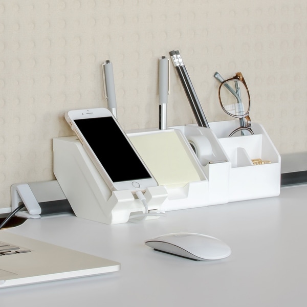 Bostitch Konnect Desk Organizer & Cable Management Kit, 5 Piece