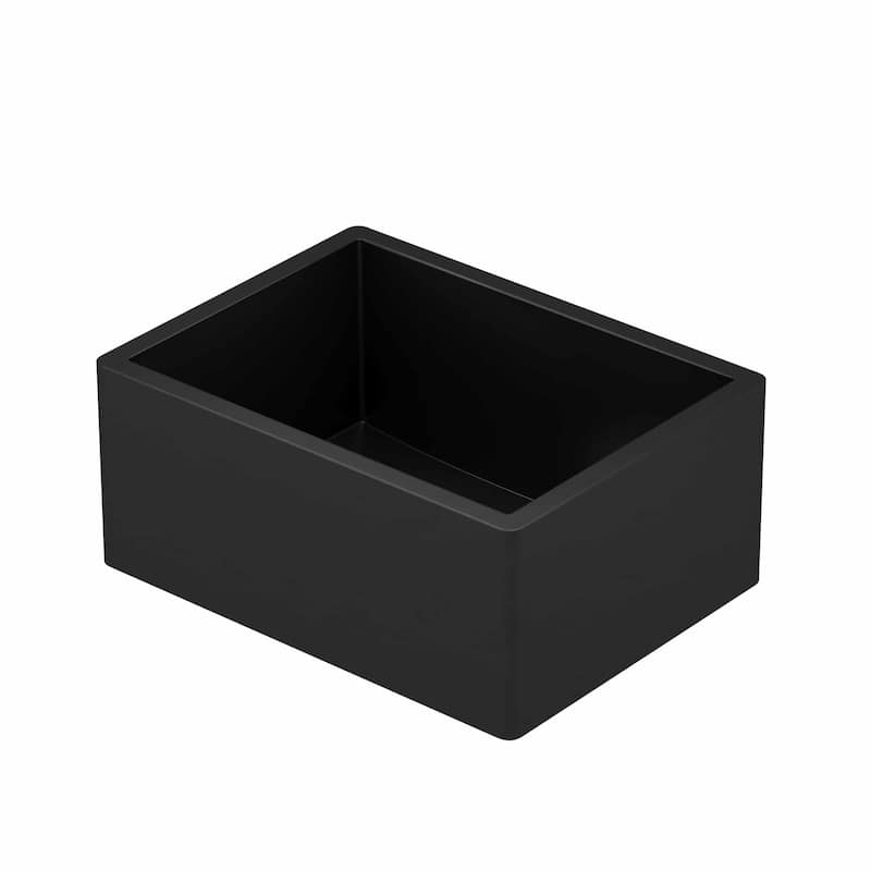 NativeStone Farmhouse 24" Kitchen Sink - 24" x 18" x 10.25"