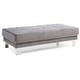 preview thumbnail 1 of 22, Derek Oversized Velvet Ottoman Grey