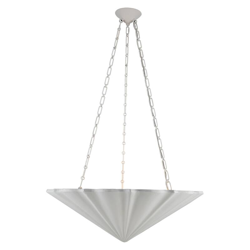 Alora Lighting CH352430 Martine 4 Light 30" Wide Chandelier - Antique White