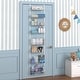 preview thumbnail 10 of 15, ClosetMaid White Wire Wall or Door Mount Storage Rack