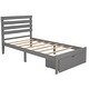 preview thumbnail 5 of 7, Twin Size Platform Bed with Drawer