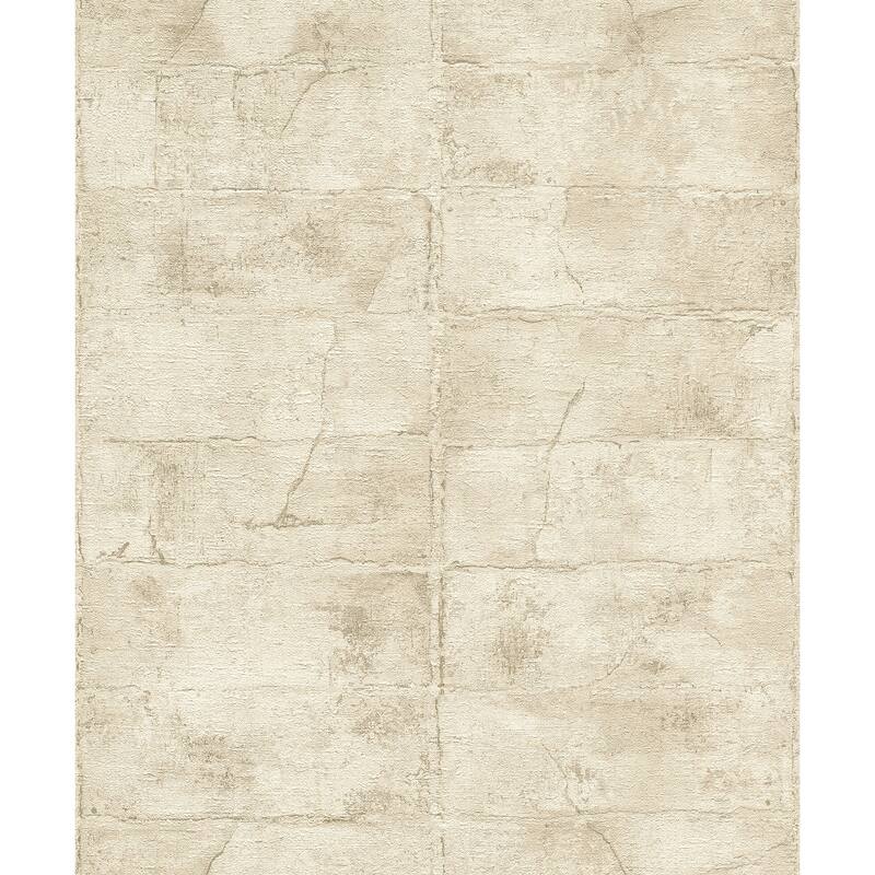 Advantage Clay Bone Stone Wallpaper - 20.9 x 396 x 0.025