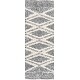 preview thumbnail 38 of 67, Hauteloom Lux Shag Collection Moroccan Farmhouse Shaggy High Plush Pile Area Rug 2'7" x 7'3" - Charcoal, Grey, Black, Cream