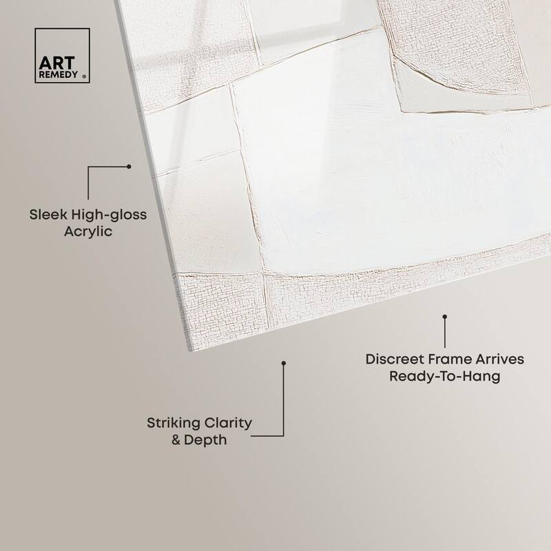 Veiled Calm Acrylic by Art Remedy, Ready to Hang