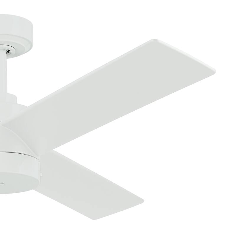 52 Inch Spyn Lite Fan in White with Matte White Blades