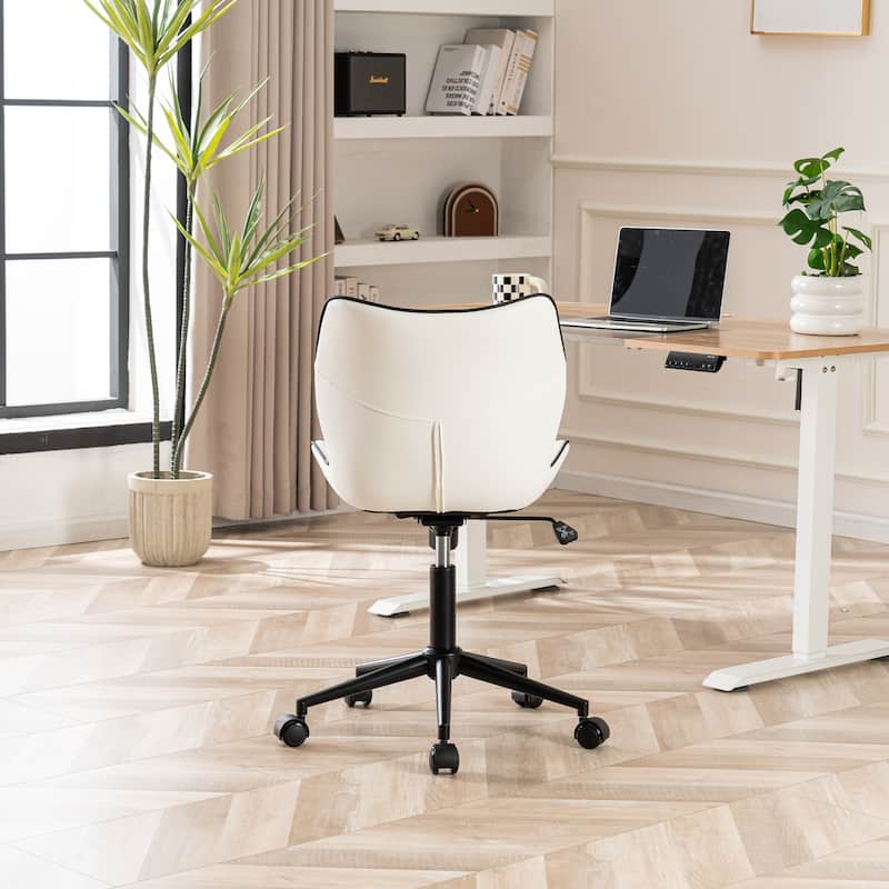 Swivel Armless Desk Chair Office Chairs Makeup Vanity Chair