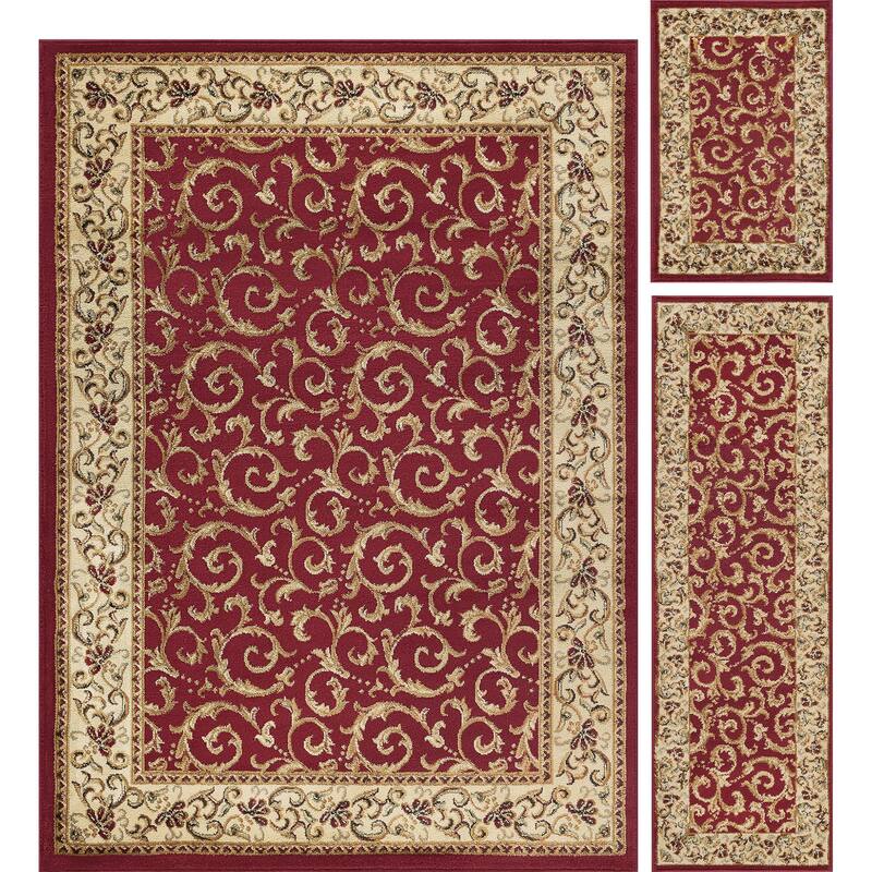 Rhythm Transitional Oriental Indoor Area Rug