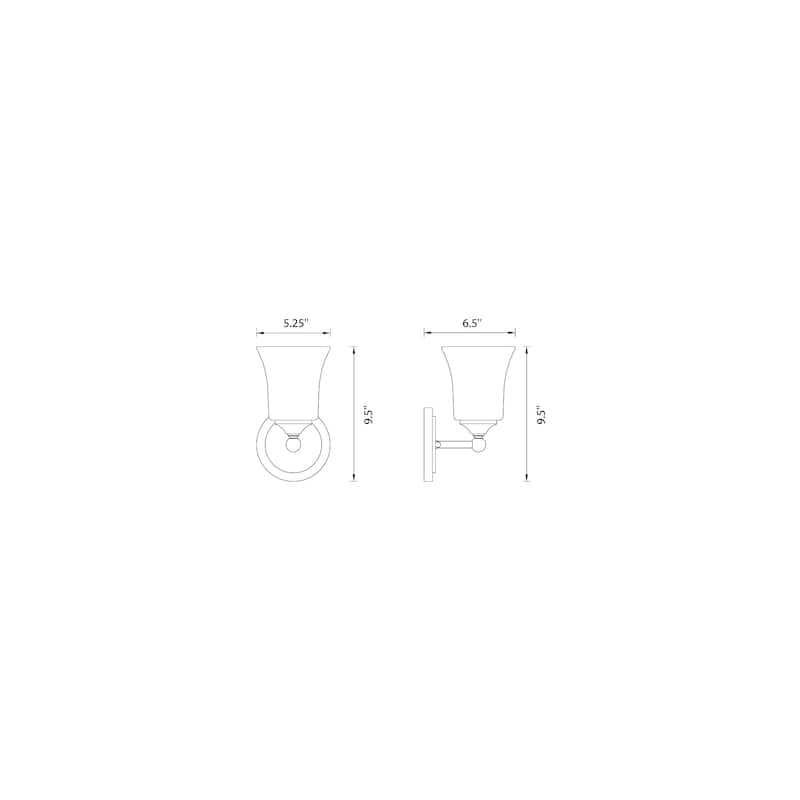 Bronson 1 Light Wall Sconce - 5.25