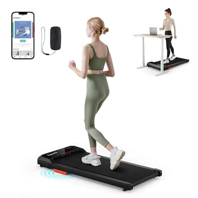 Costway Walking Pad 2.5HP Under Desk Treadmill with Remote Control - See Details