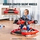 preview thumbnail 5 of 19, PP 4-in-1 Baby Walker with Wheels, Music and Foldable Design - 28.3” L x 27.6” W x 21.7” H