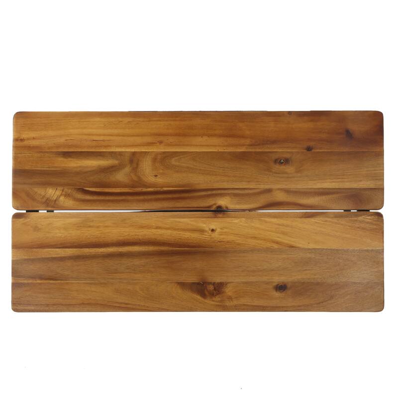 Ocala Industrial Wood Metal Coffee Table