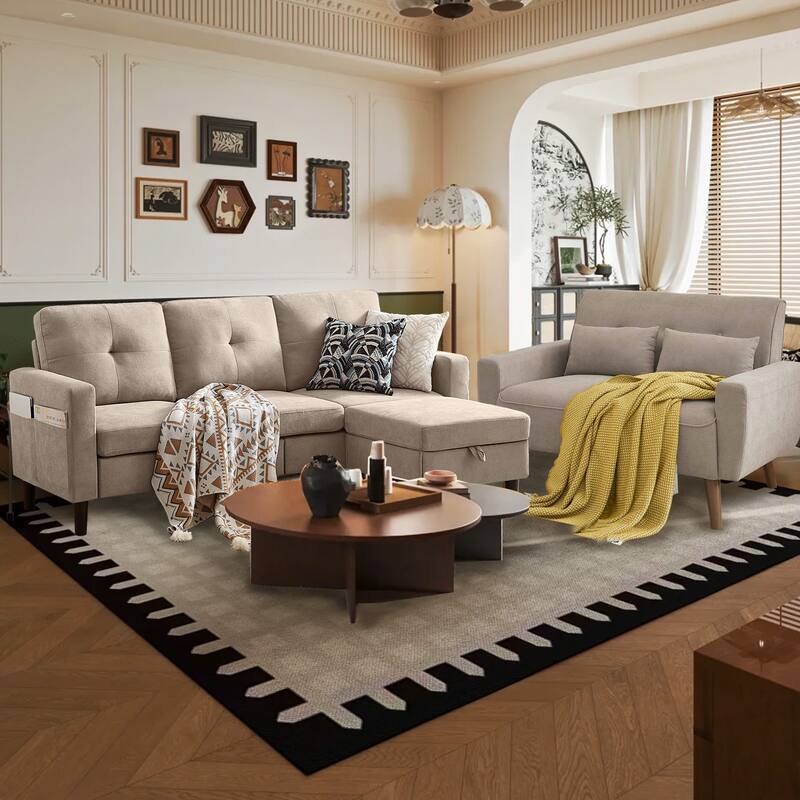 3 Pieces Living Room Sets