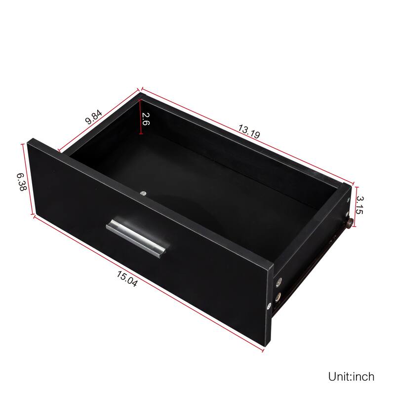 Modern simple hair desk,multi layer storage,large storage space,wooden cabinets are easy to clean, good hardness
