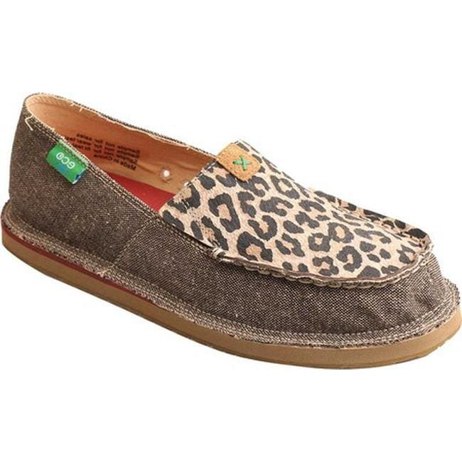 twisted x ladies nude print driving moccasins