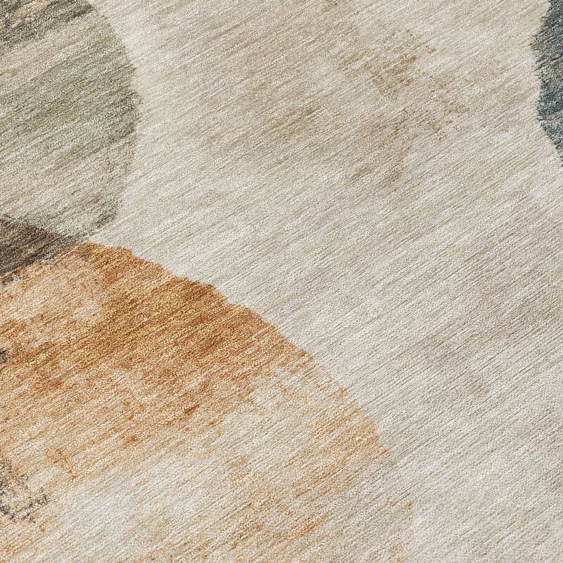 Machine Washable Indoor/ Outdoor Contemporary Micha Chantille Rug