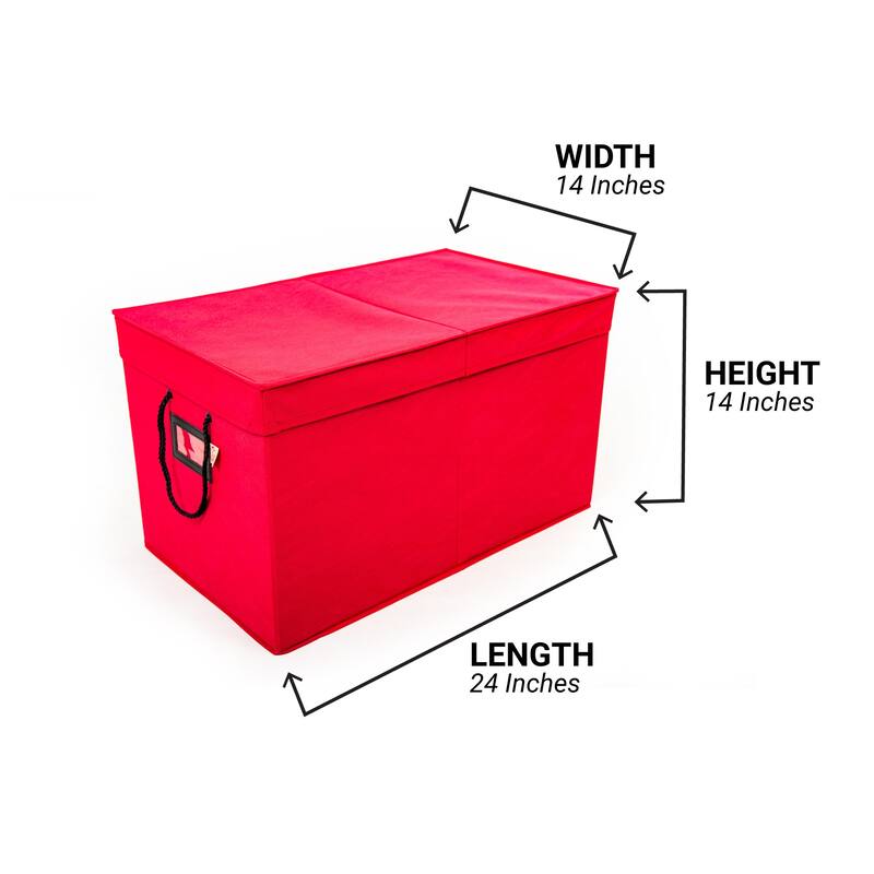 Multi Use Christmas Decoration Storage Box