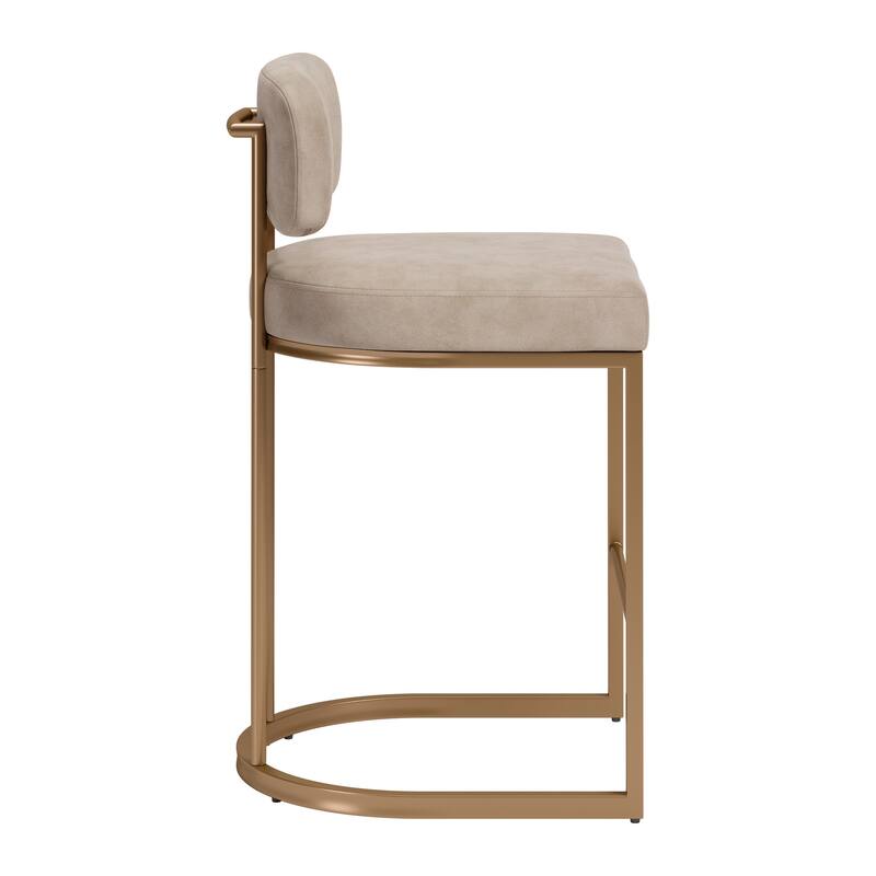 Velar Counter Stool Beige