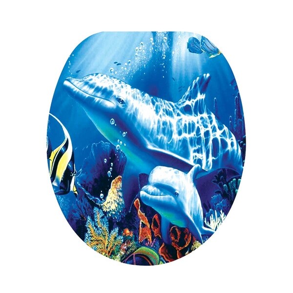 ocean toilet seat