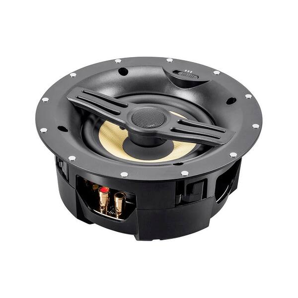 Shop Monoprice 2 Way Aramid Fiber Back Ceiling Speakers 6 5 Inch