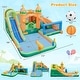 preview thumbnail 3 of 8, Gymax Kids Inflatable Water Slide Park w/735W Blower Basketball Rim