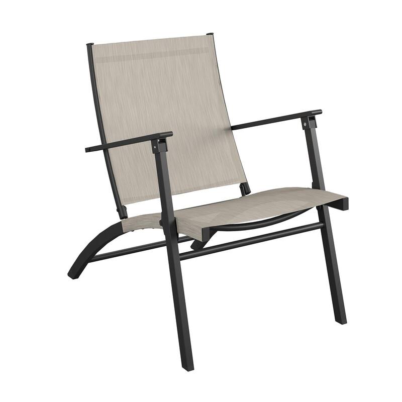COSCO 5-Piece Outdoor Folding Sling Chat Set