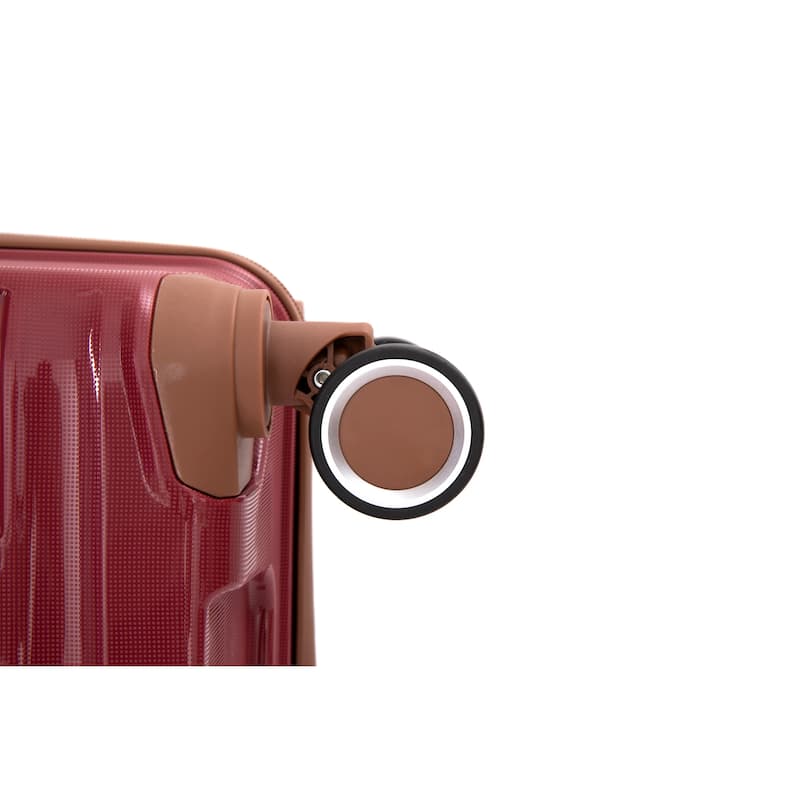 5-Piece, Luggage Sets, Hard-Shell Luggagewith Combination Lock and Spinner Wheels, for Boarding Travel